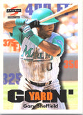 1997 Score Gary Sheffield #515 Florida Marlins Excellent