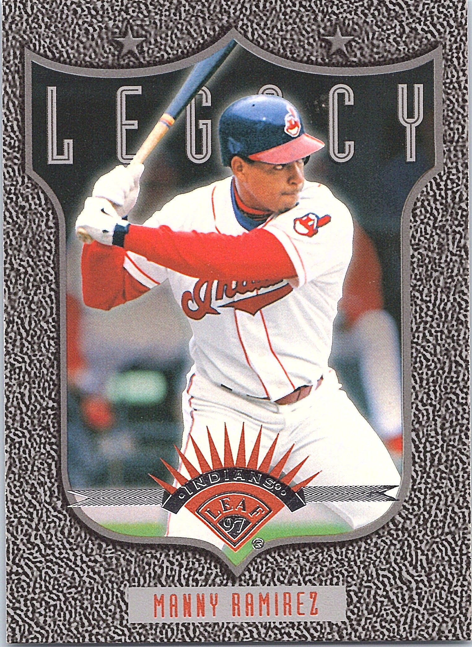1997 Leaf Manny Ramirez #359 Cleveland Indians Excellent