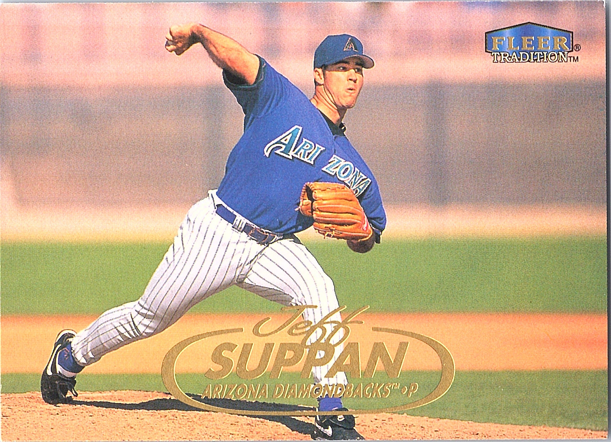 1998 Fleer Tradition Jeff Suppan #478 Arizona Diamondbacks Excellent
