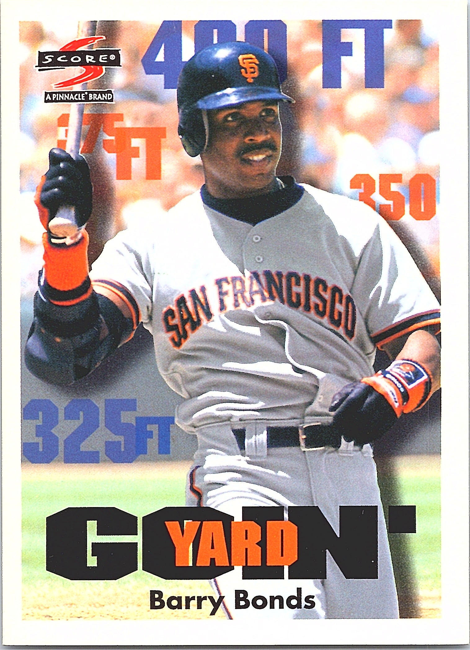 1997 Score Barry Bonds #504 San Francisco Giants Excellent
