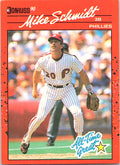 1990 Donruss Mike Schmidt #643c Philadelphia Phillies Excellent