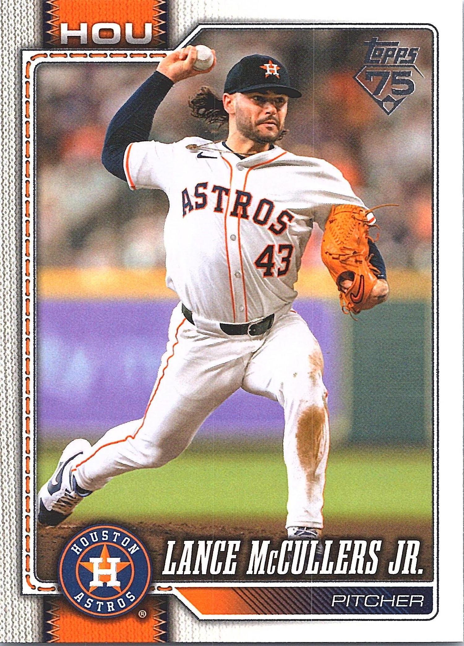 2026 Topps Lance McCullers Jr. #556 Houston Astros Near Mint or Better