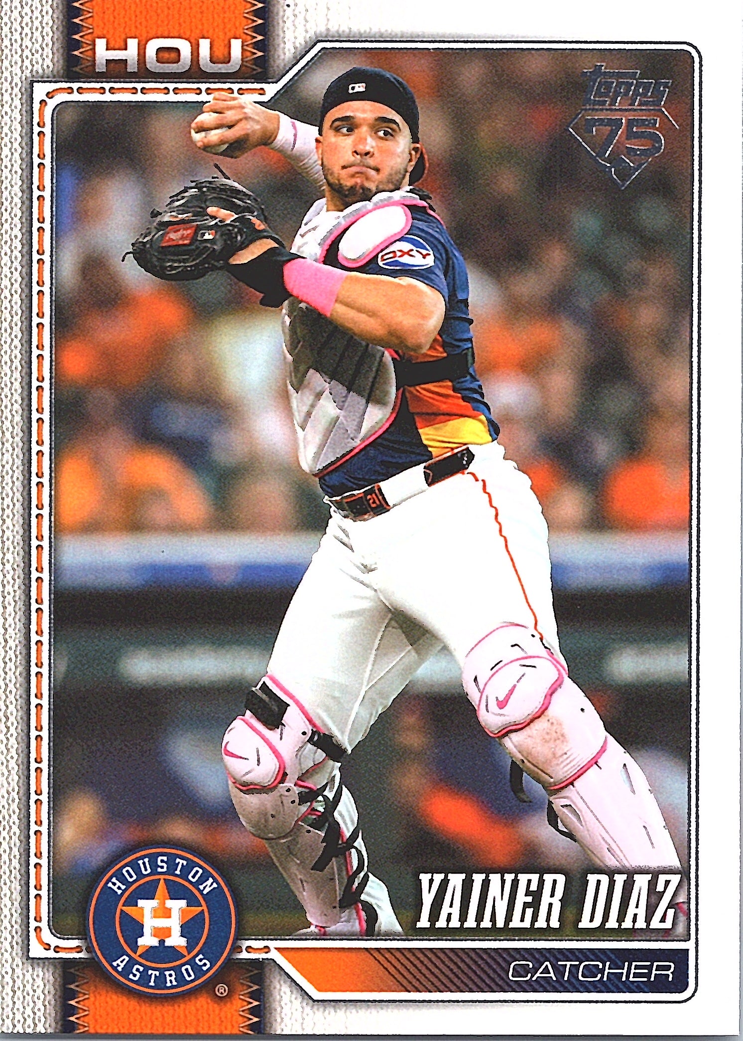 2026 Topps Yainer Diaz #672 Houston Astros Near Mint or Better