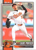 2026 Topps Cade Povich #555 Gold Baltimore Orioles Near Mint or Better