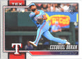 2026 Topps Ezequiel Duran #554 Gold Texas Rangers Near Mint or Better