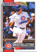 2026 Topps Moisés Ballesteros #584 Chicago Cubs Near Mint or Better