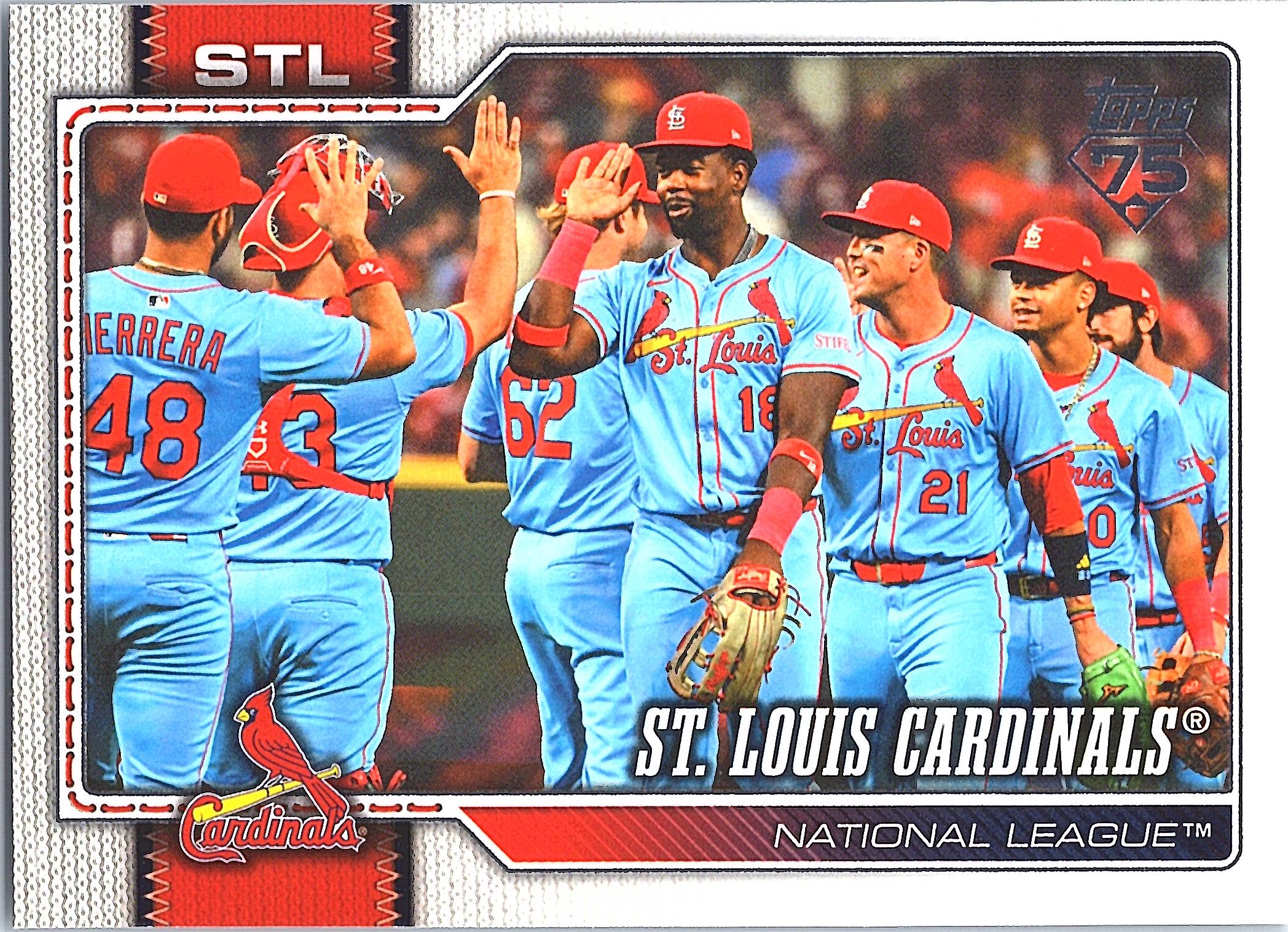2026 Topps St. Louis Cardinals #353 St. Louis Cardinals Near Mint or Better