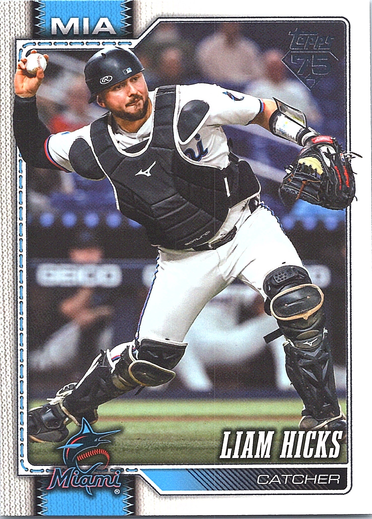 2026 Topps Liam Hicks #596 Miami Marlins Near Mint or Better