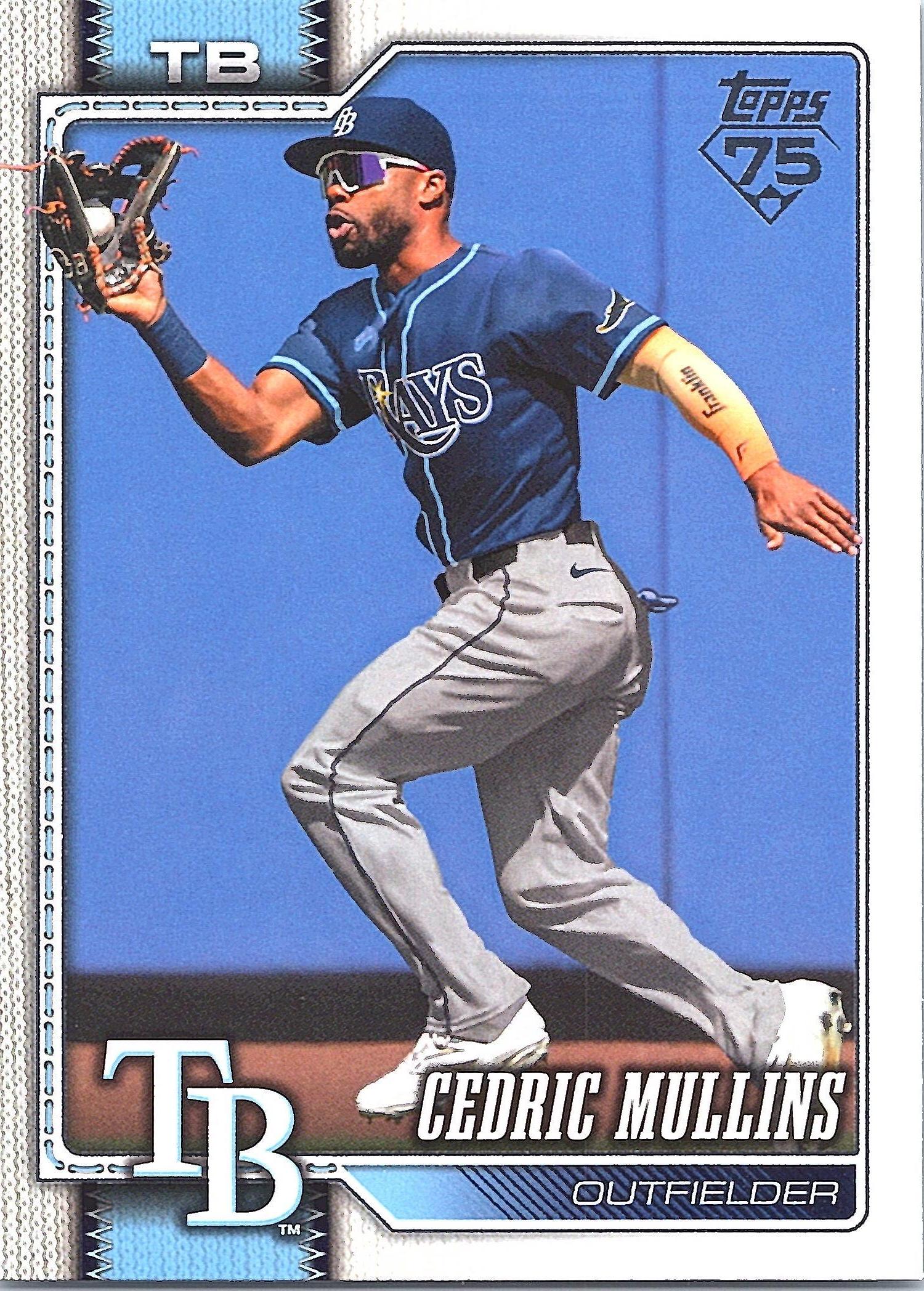 2026 Topps Cedric Mullins #690 Tampa Bay Rays Near Mint or Better