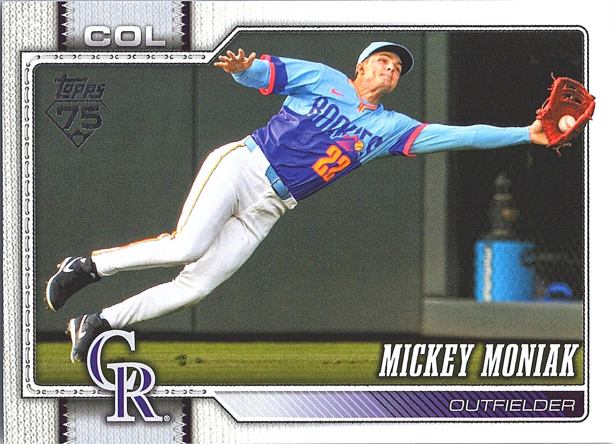 2026 Topps Mickey Moniak #195 Colorado Rockies Near Mint or Better