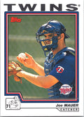 2004 Topps Joe Mauer #559 Minnesota Twins Excellent