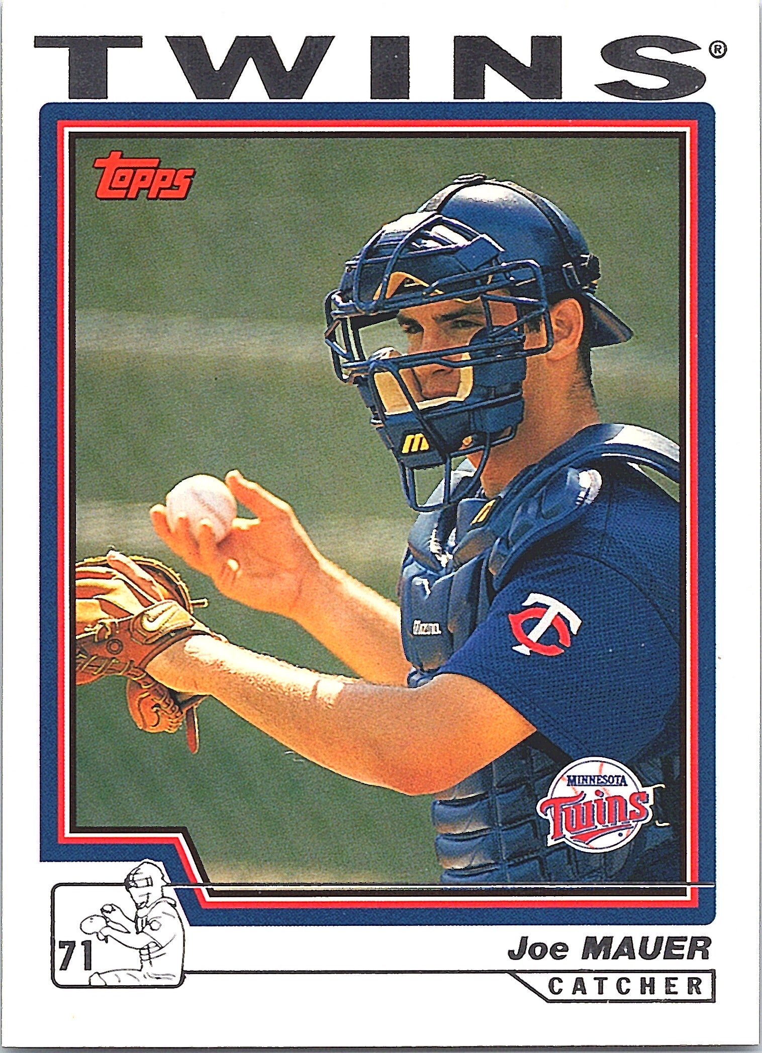 2004 Topps Joe Mauer #559 Minnesota Twins Excellent