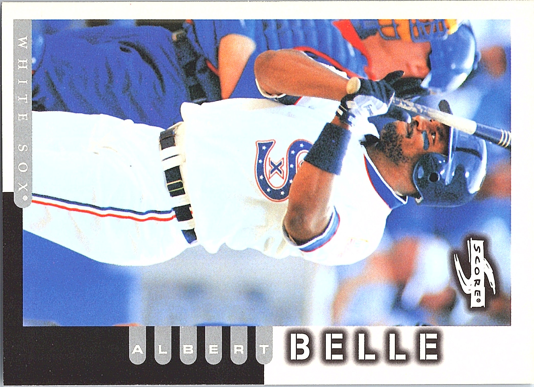 1998 Score Albert Belle #7 Chicago White Sox Excellent