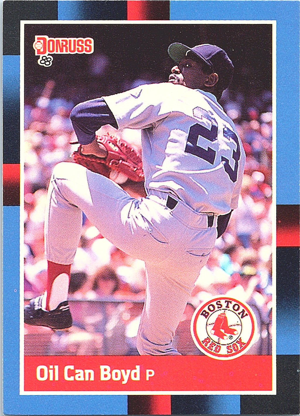 1988 Donruss Oil Can Boyd #462c Boston Red Sox Excellent