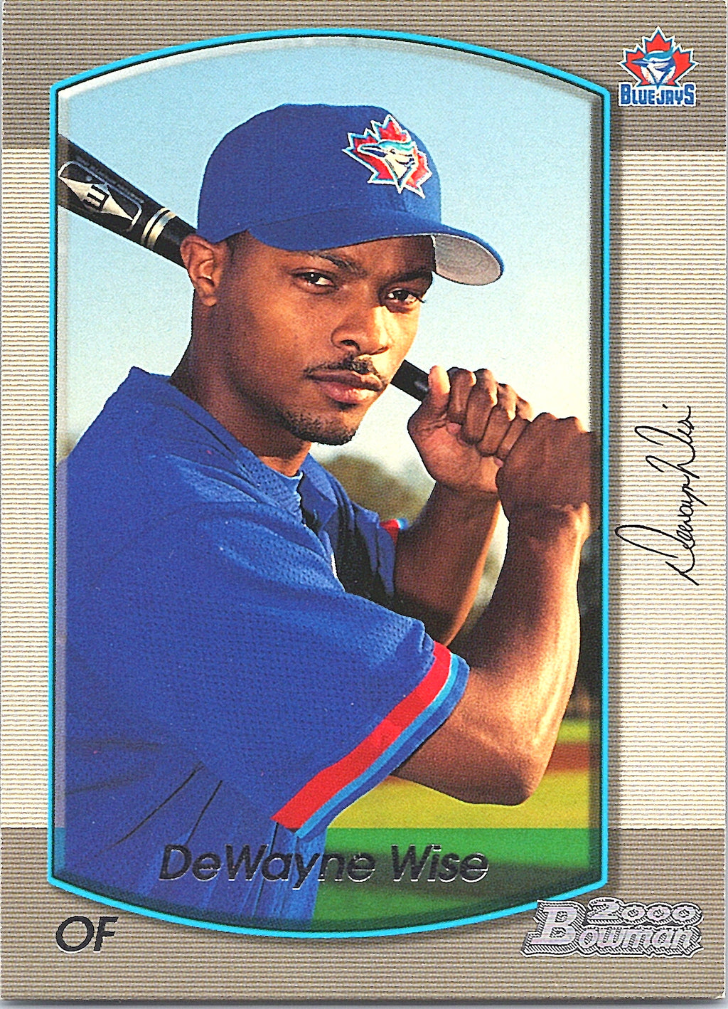 2000 Bowman DeWayne Wise #420 Toronto Blue Jays Excellent