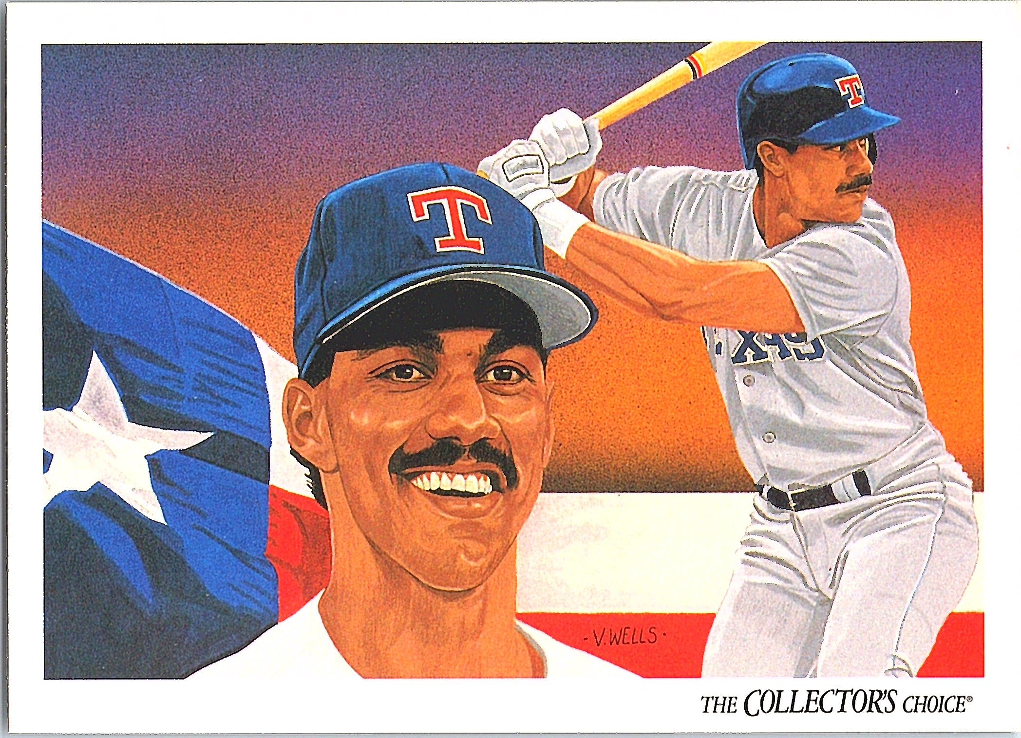 1993 Upper Deck Juan Gonzalez #831 Gold Hologram Texas Rangers Excellent