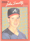1990 Donruss John Smoltz #BC-12 Bonus MVP's Atlanta Braves Excellent