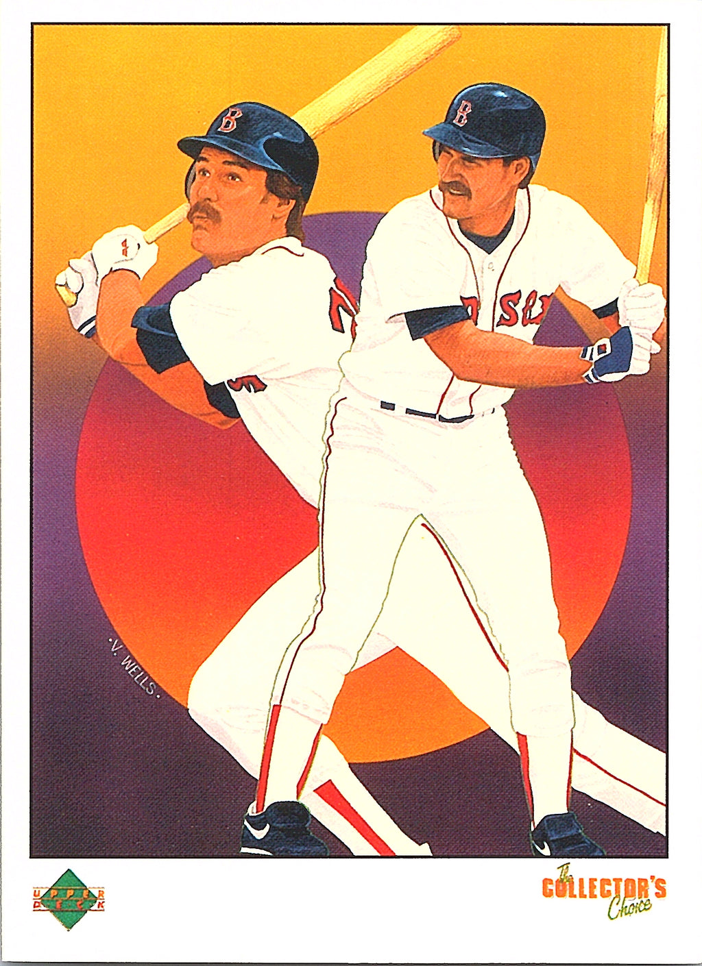 1989 Upper Deck Wade Boggs #687 Boston Red Sox Excellent