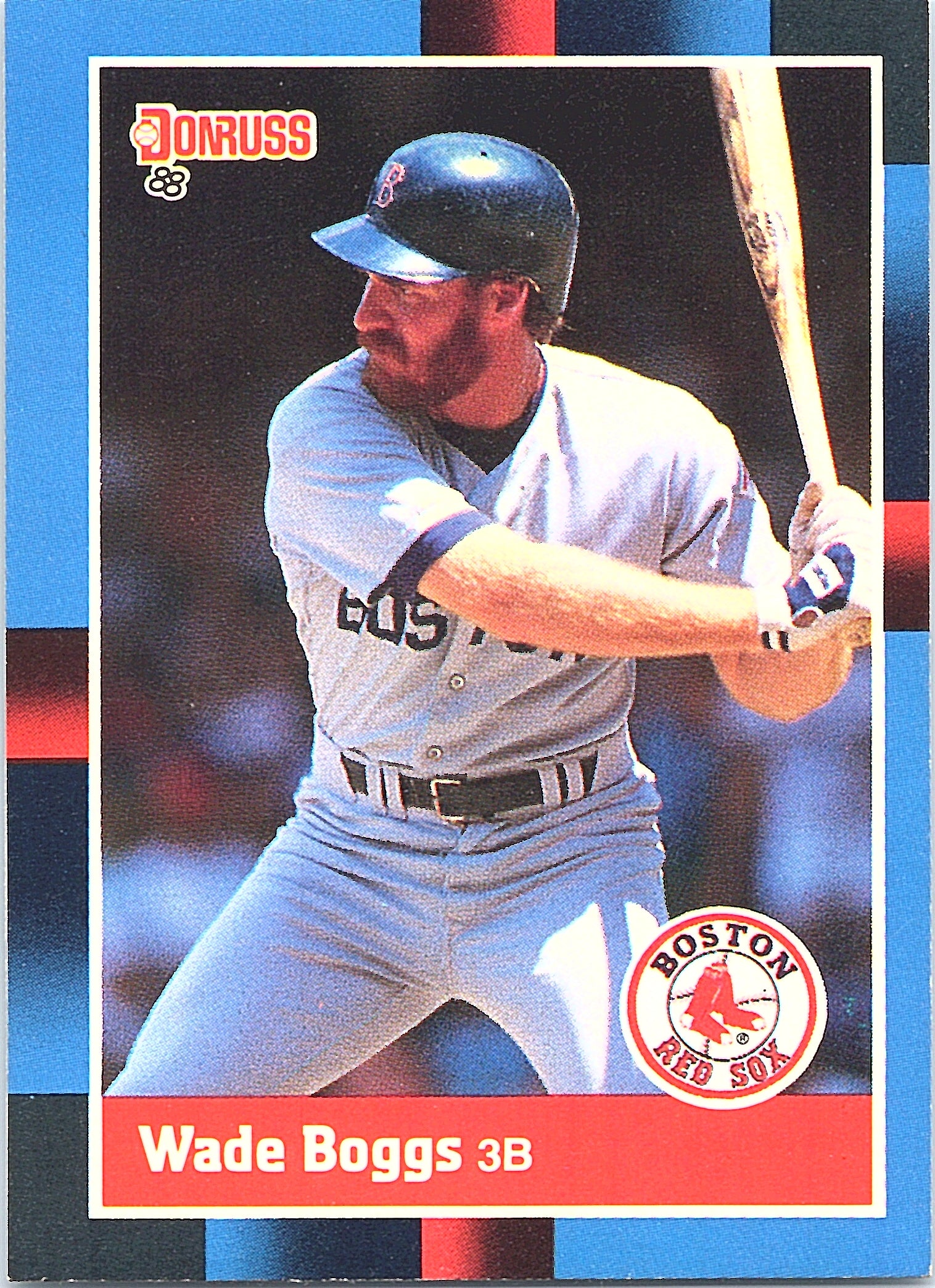1988 Donruss Wade Boggs #153 Boston Red Sox Excellent