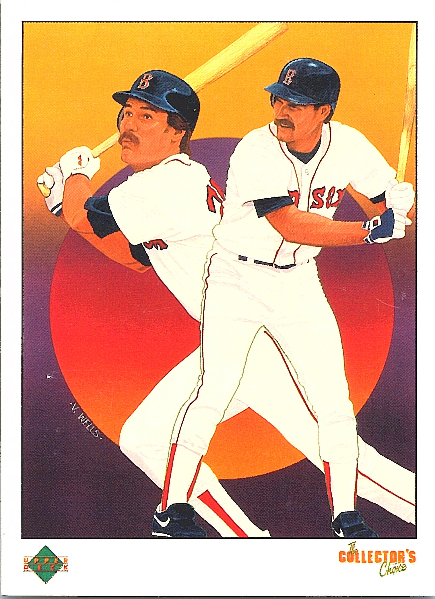 1989 Upper Deck Wade Boggs #687 Boston Red Sox Excellent