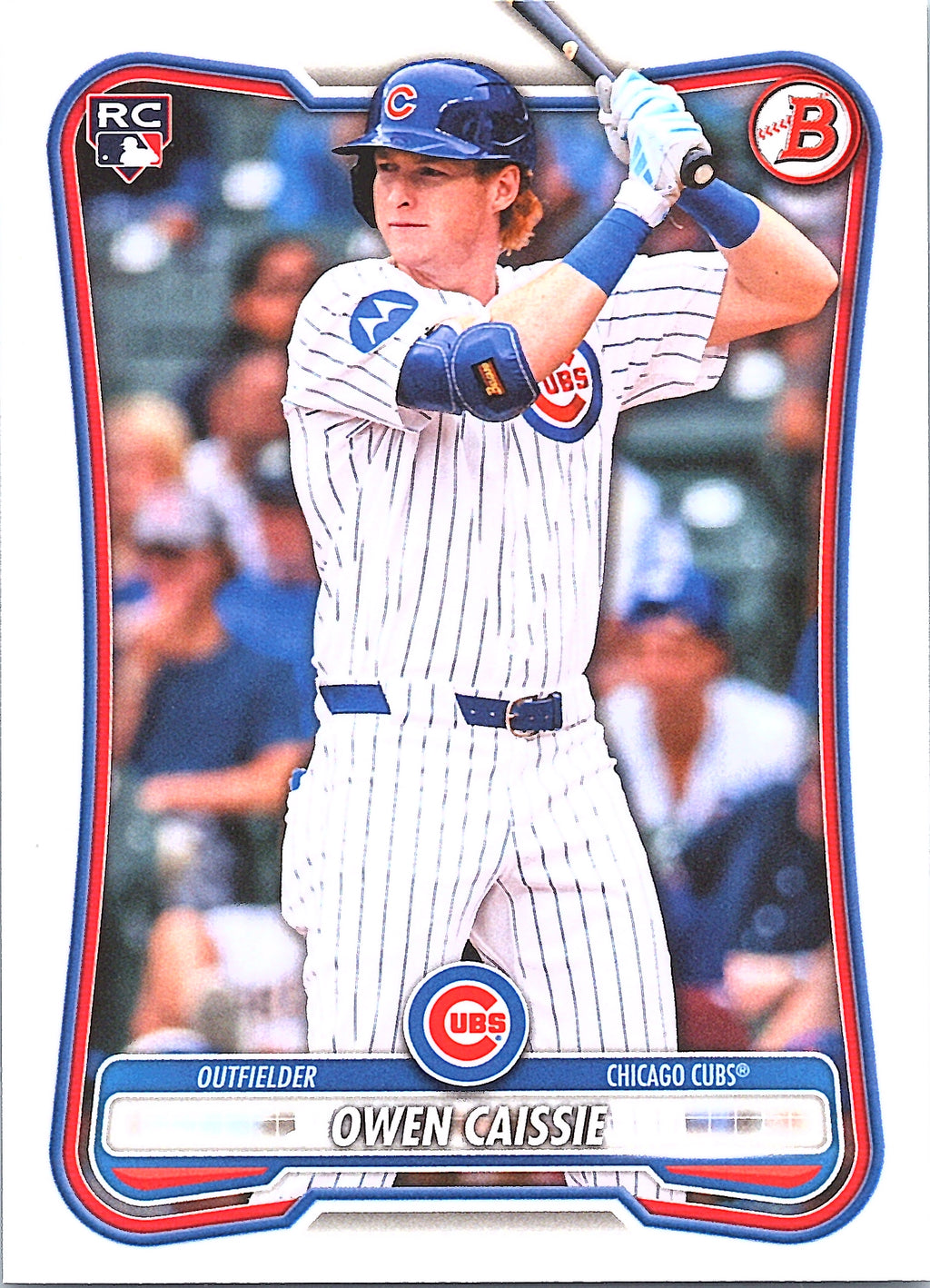 2026 Bowman Owen Caissie #62 Chicago Cubs Near Mint or Better