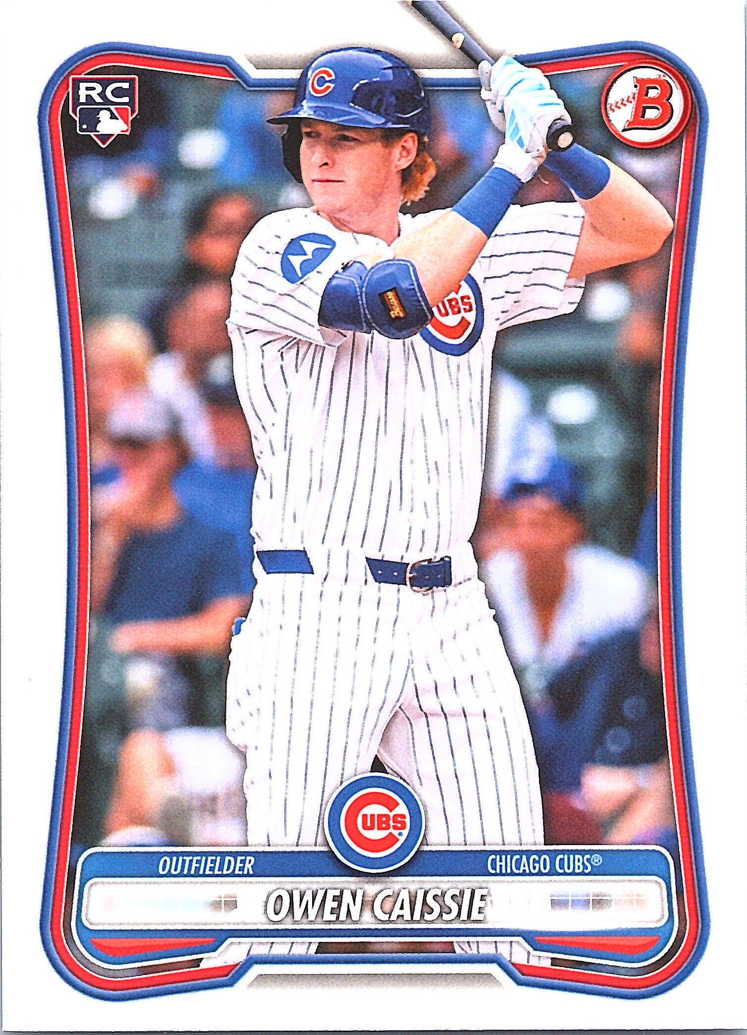 2026 Bowman Owen Caissie #62 Chicago Cubs Near Mint or Better