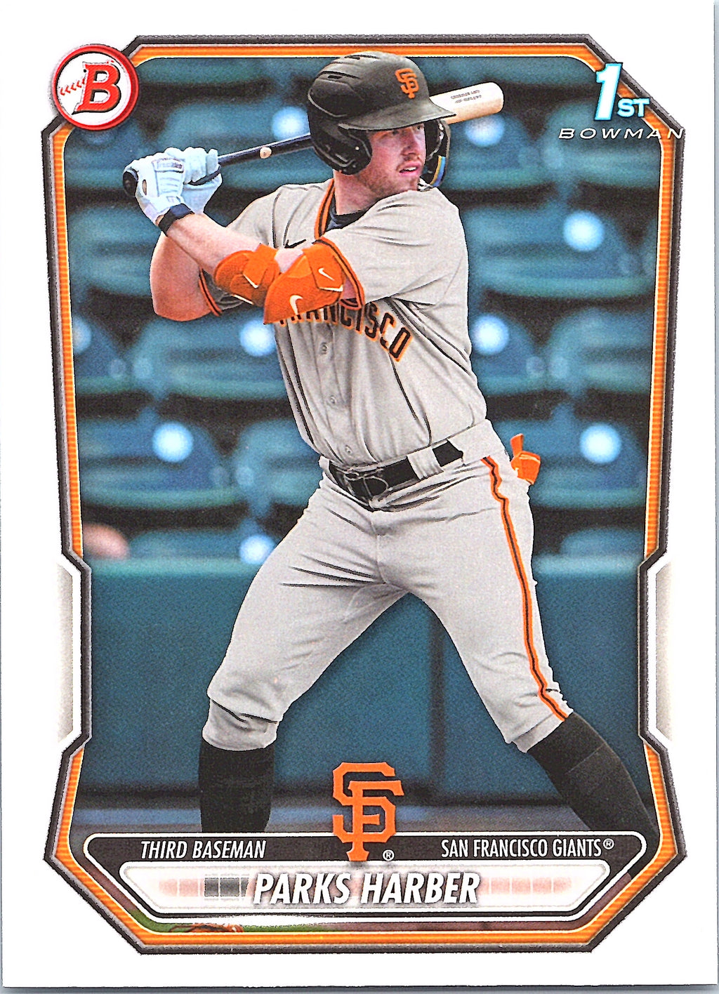 2026 Bowman Parks Harber #BP-43 Prospects San Francisco Giants Near Mint
