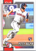 2026 Topps Petey Halpin #668 Cleveland Guardians Near Mint or Better
