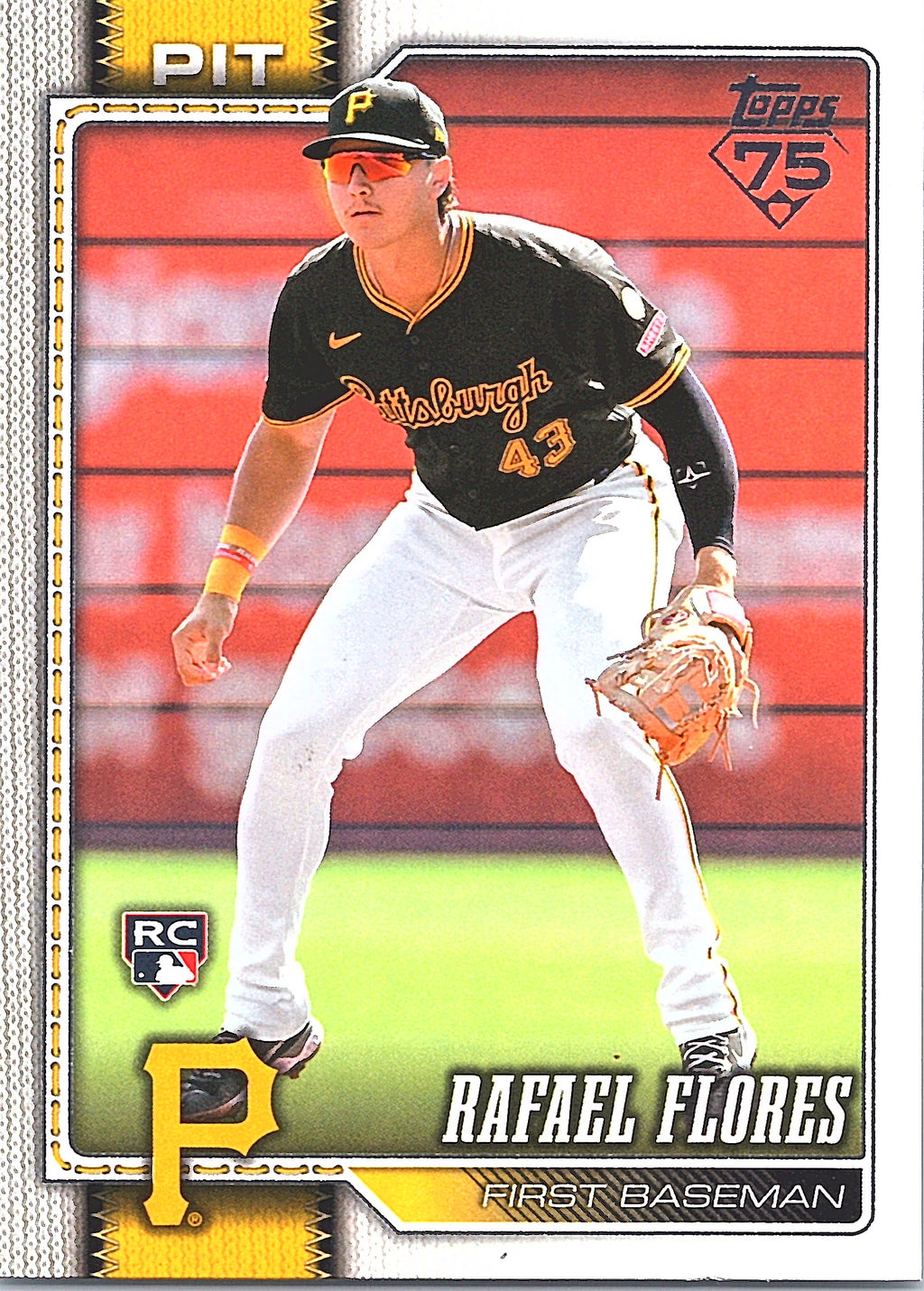 2026 Topps Rafael Flores #623 Pittsburgh Pirates Near Mint or Better