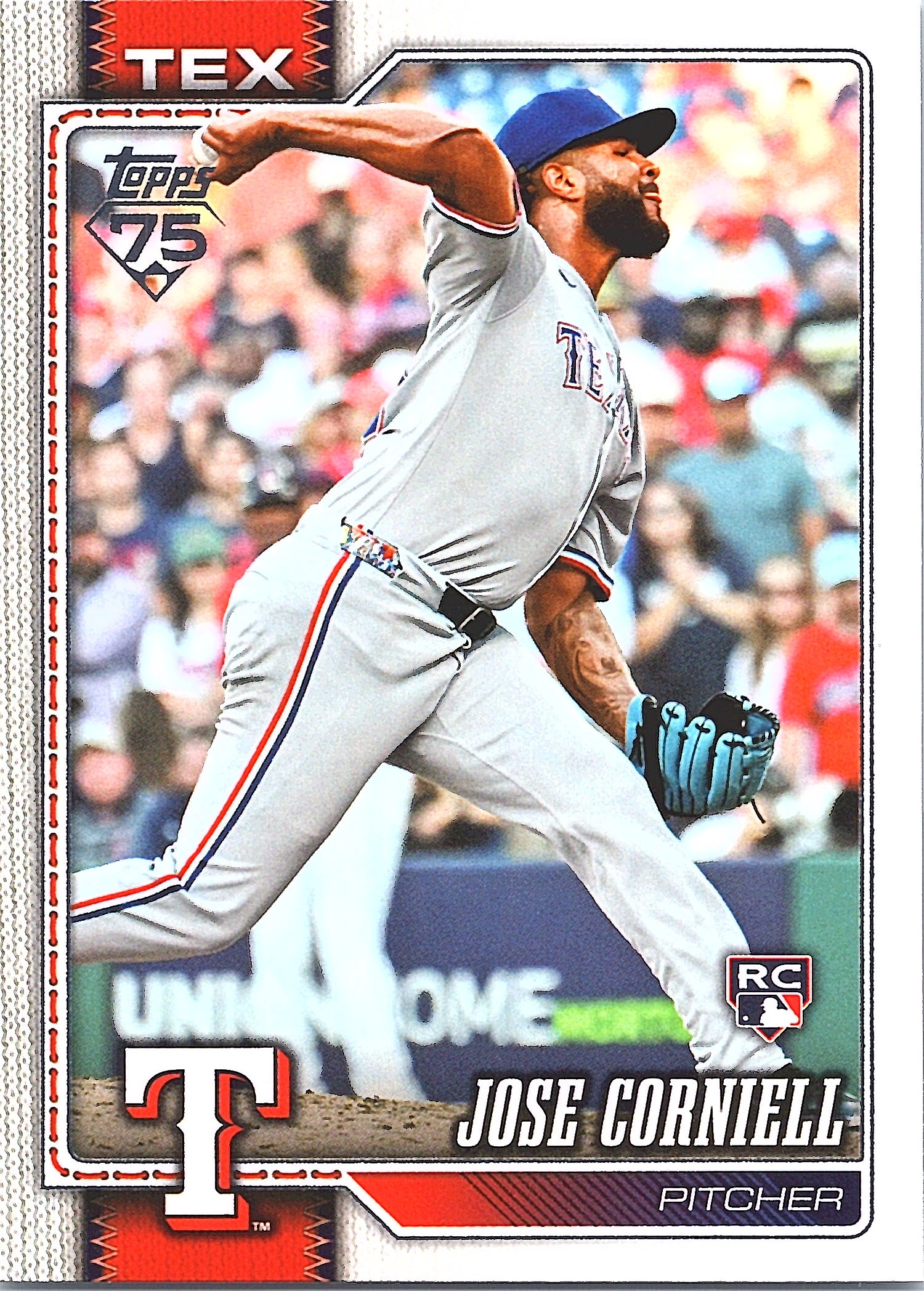 2026 Topps Jose Corniell #665 Texas Rangers Near Mint or Better