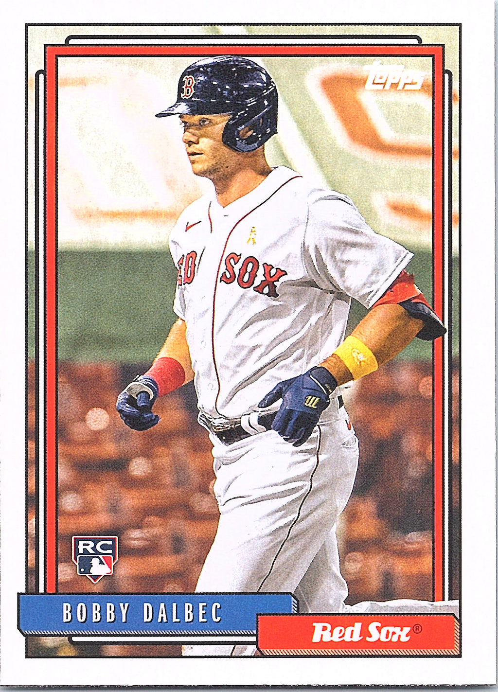 2021 Topps Update Bobby Dalbec #T92-10 1992 Topps Redux Boston Red Sox Near Mint