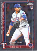 2025 Topps Chrome Update Kumar Rocker #USC160 Texas Rangers Near Mint or Better