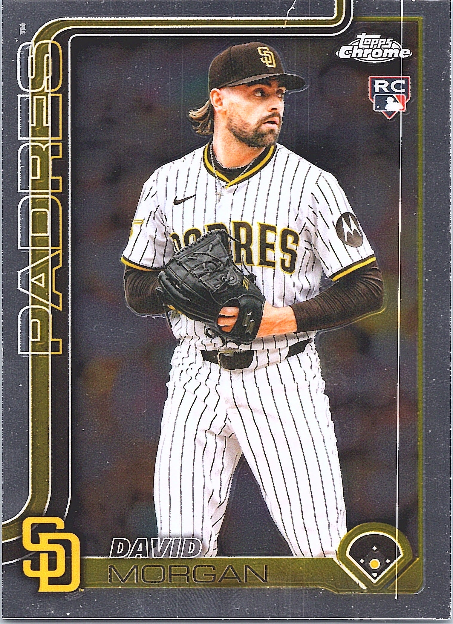 2025 Topps Chrome Update David Morgan #USC33 San Diego Padres NM