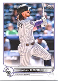 2022 Topps Brendan Rodgers #232 582 Montgomery Colorado Rockies Near Mint