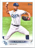 2022 Topps Chris Archer  #254 All-Star Game Stamped Tampa Bay Rays Near Mint
