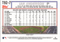 2021 Topps Update Ian Anderson #T92-7 1992 Topps Redux Atlanta Braves Near Mint