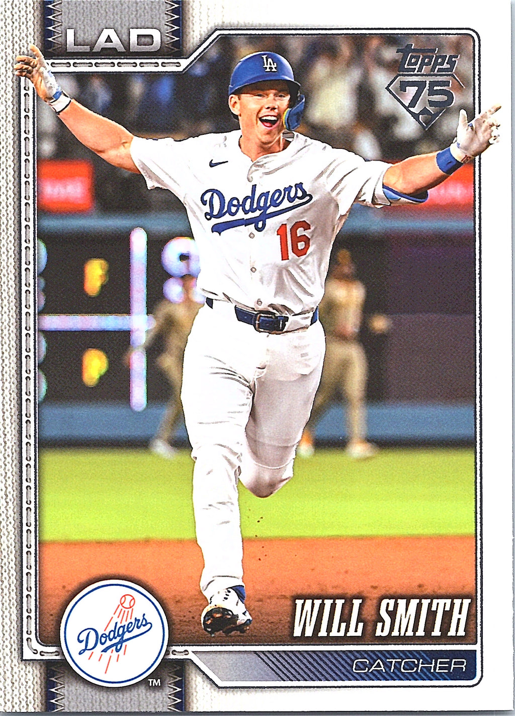 2026 Topps Will Smith #631 Los Angeles Dodgers Near Mint or Better