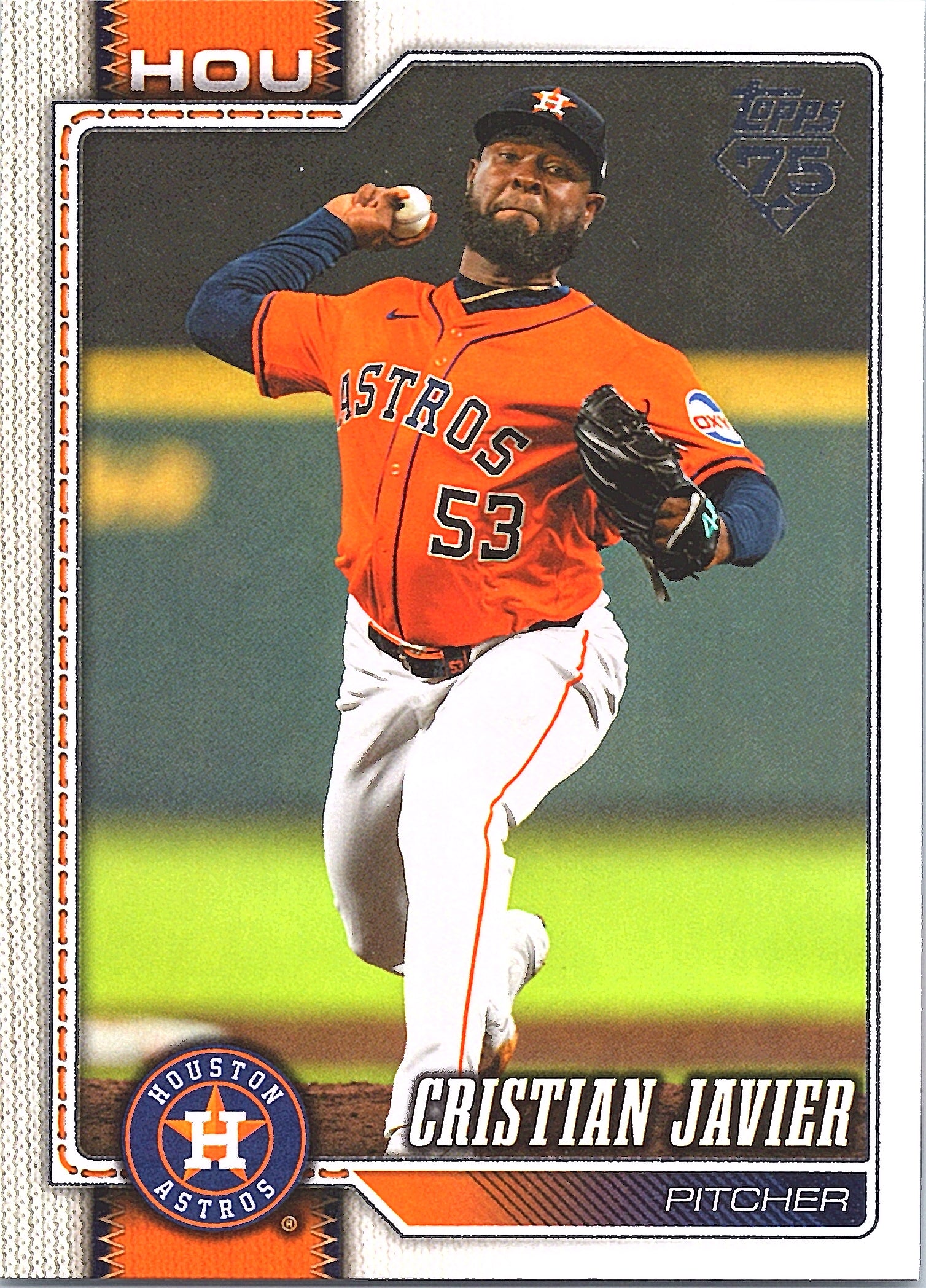 2026 Topps Cristian Javier #599 Houston Astros Near Mint or Better