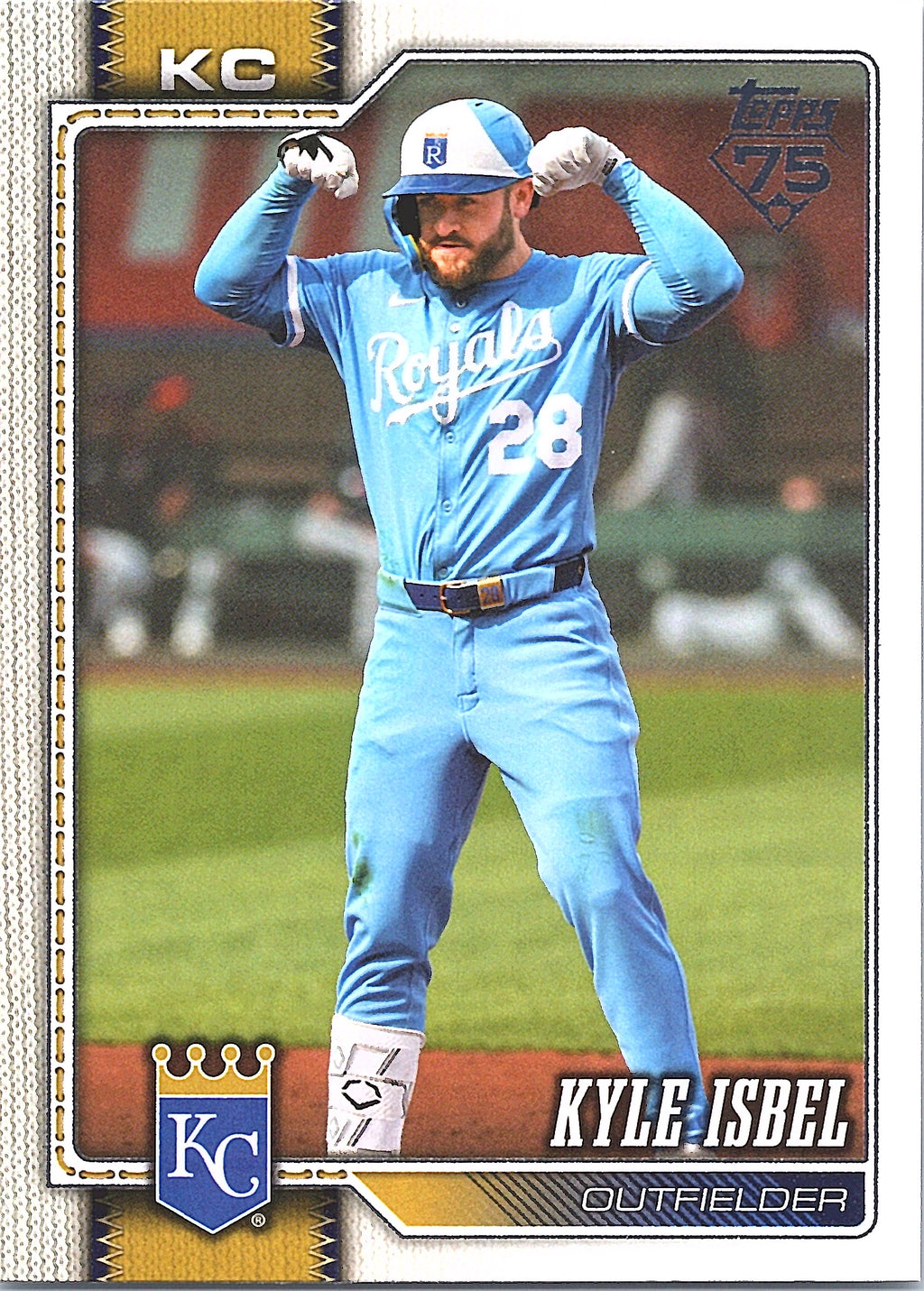 2026 Topps Kyle Isbel #689 Kansas City Royals Near Mint or Better