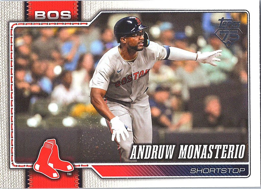 2026 Topps Andruw Monasterio #653 Boston Red Sox Near Mint or Better