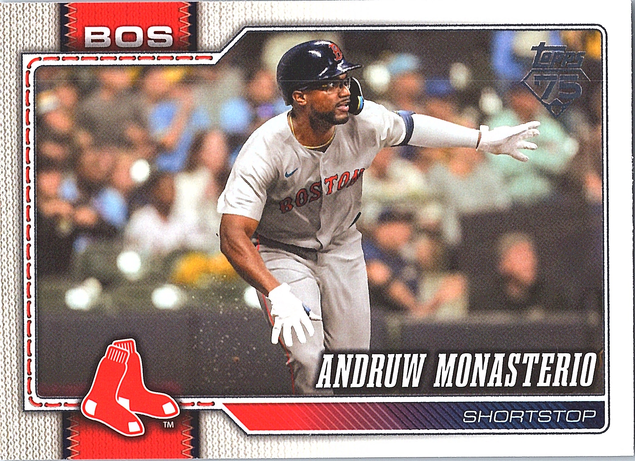 2026 Topps Andruw Monasterio #653 Boston Red Sox Near Mint or Better