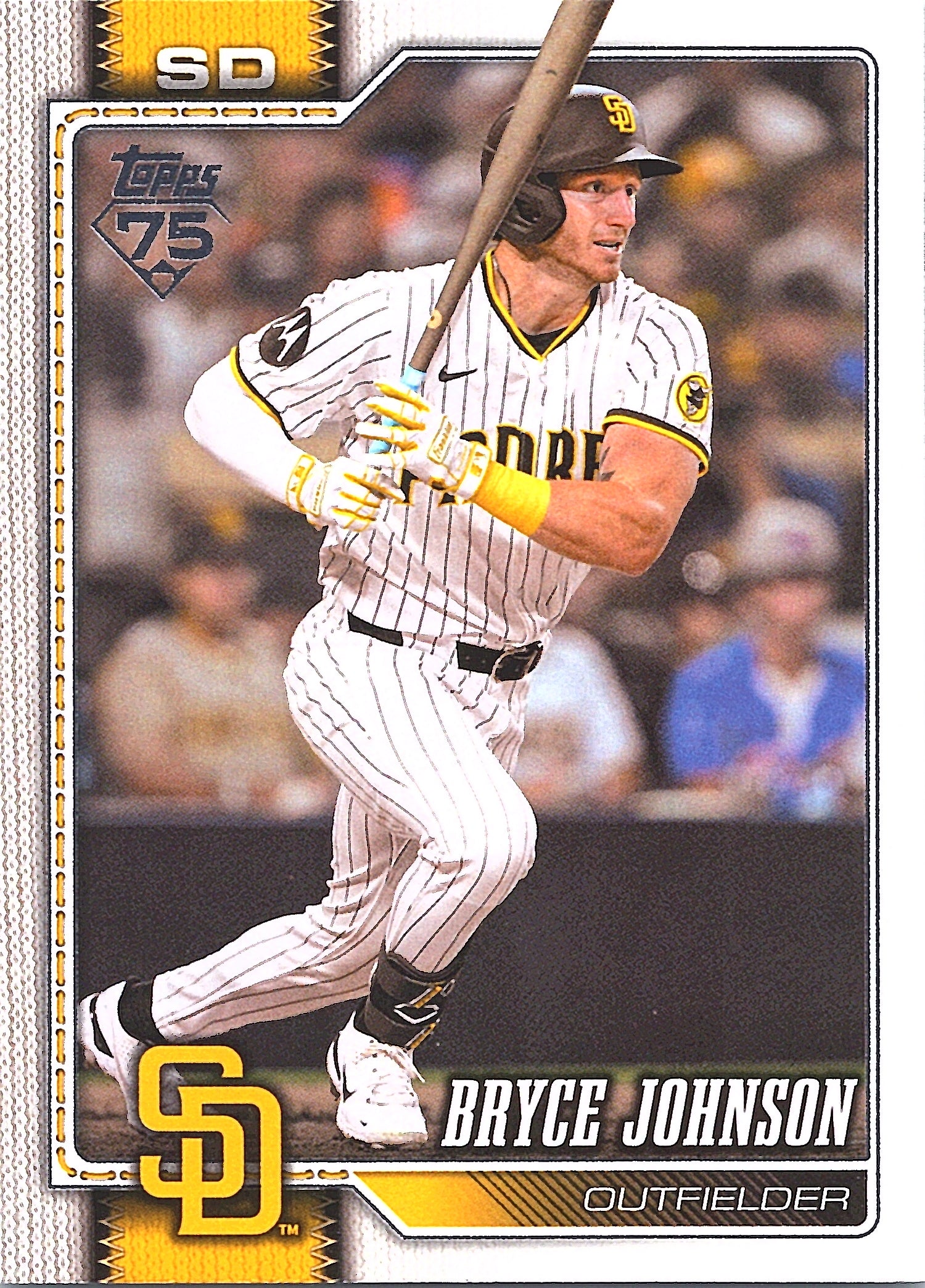 2026 Topps Bryce Johnson #403 San Diego Padres Near Mint or Better
