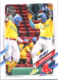 2021 Topps Update Alex Verdugo / Enrique Hernandez #US287 Boston Red Sox NM