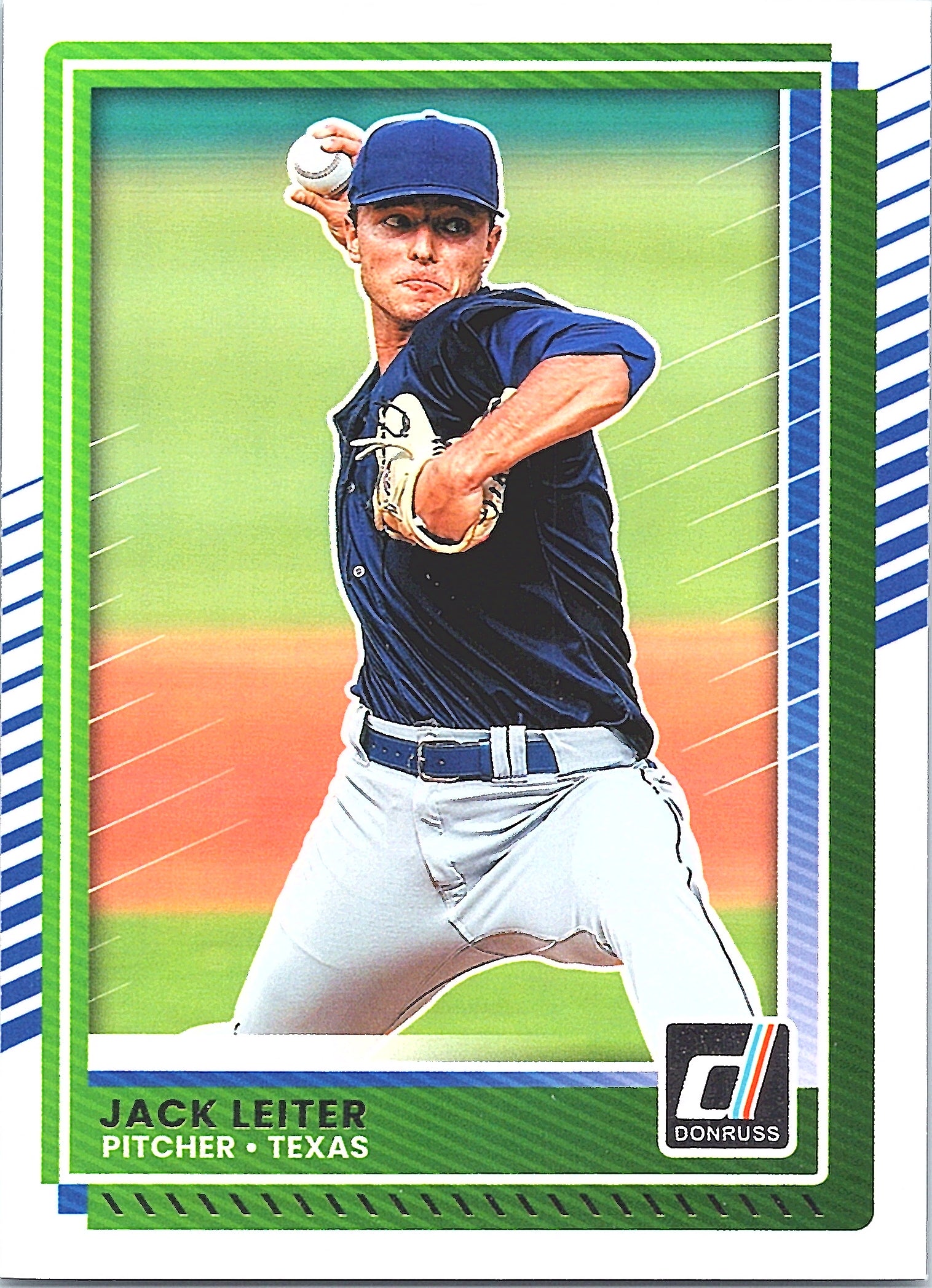 2025 Donruss Jack Leiter #94 Texas Rangers Near Mint or Better