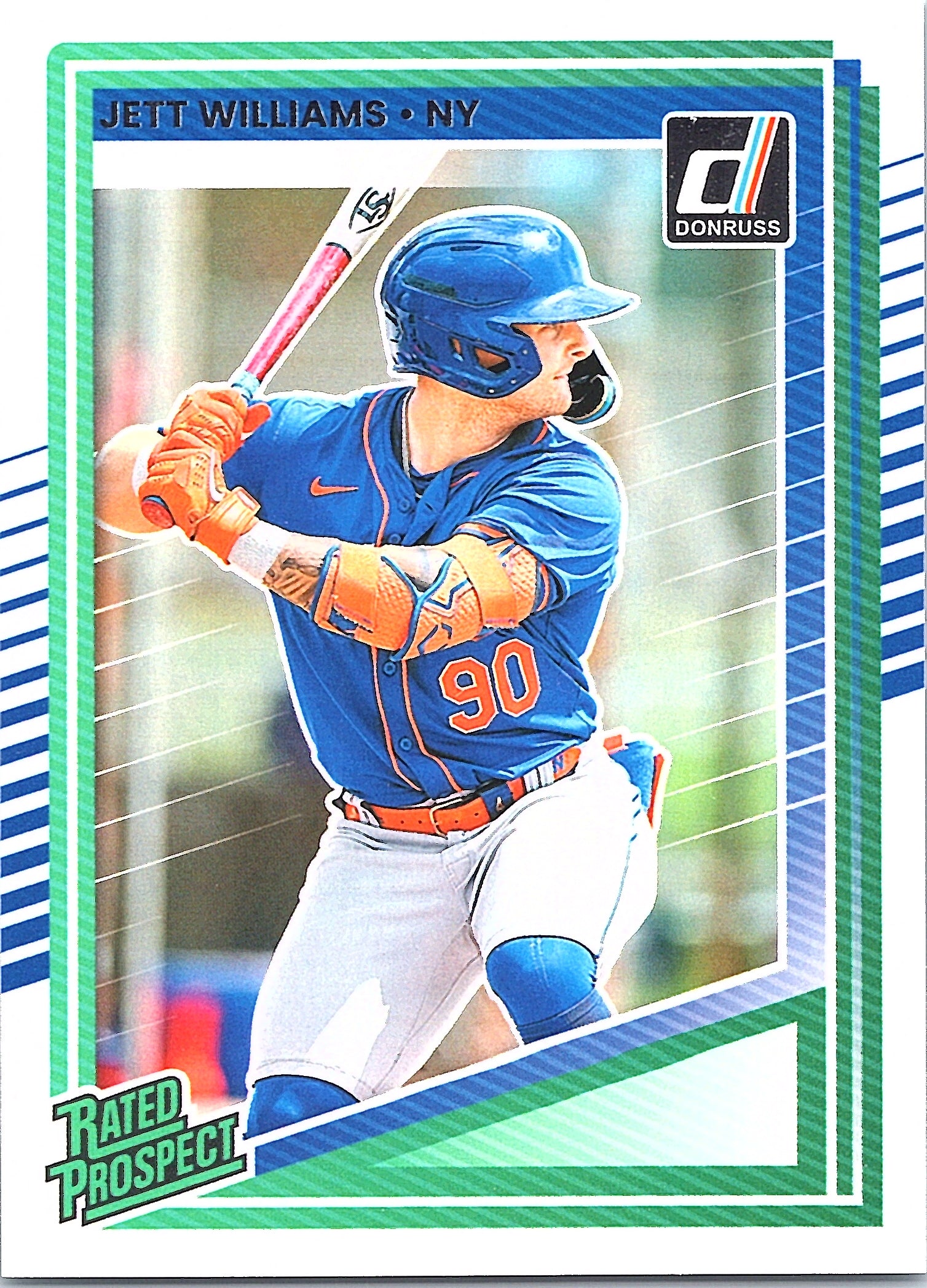 2025 Donruss Jett Williams #167 New York Mets Near Mint or Better