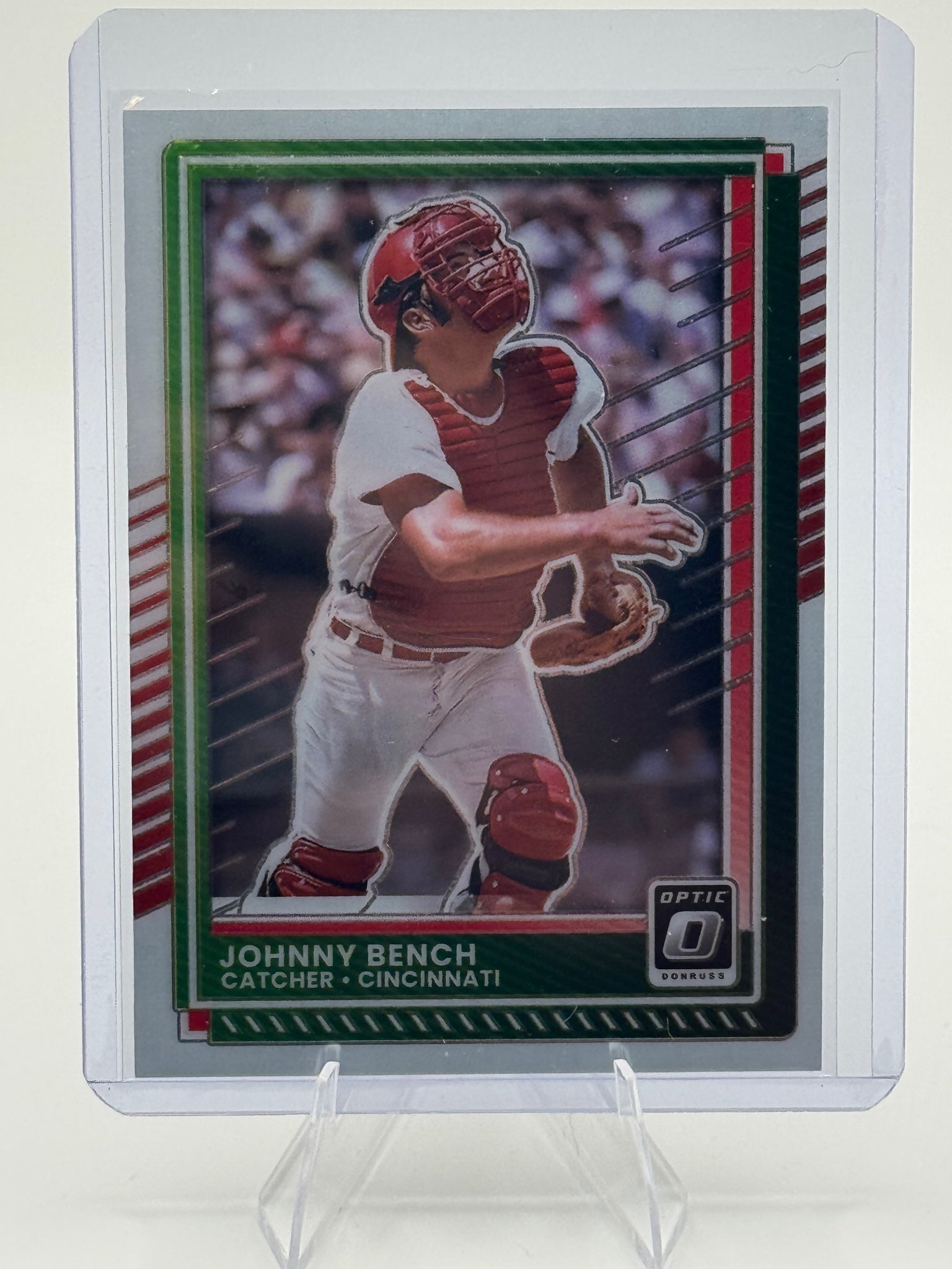 2025 Donruss Johnny Bench #46 Optic Cincinnati Reds Near Mint or Better