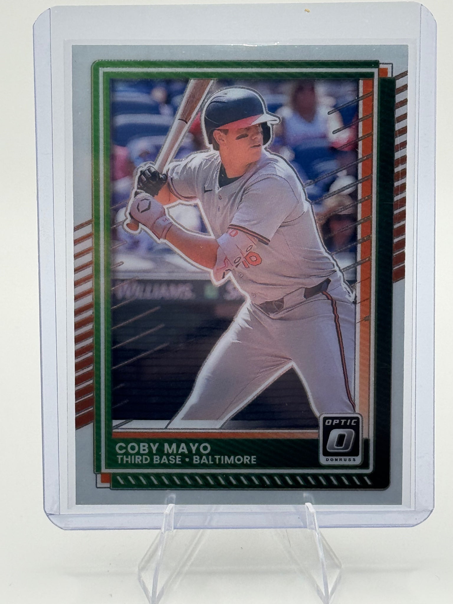 2025 Donruss Coby Mayo #5 Optic Baltimore Orioles Near Mint or Better