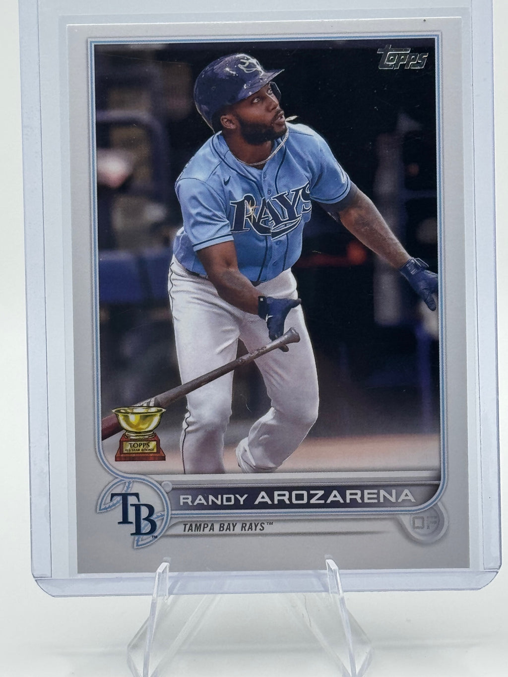 2022 Topps Randy Arozarena #196 582 Montgomery Tampa Bay Rays NM