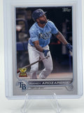2022 Topps Randy Arozarena #196 582 Montgomery Tampa Bay Rays NM