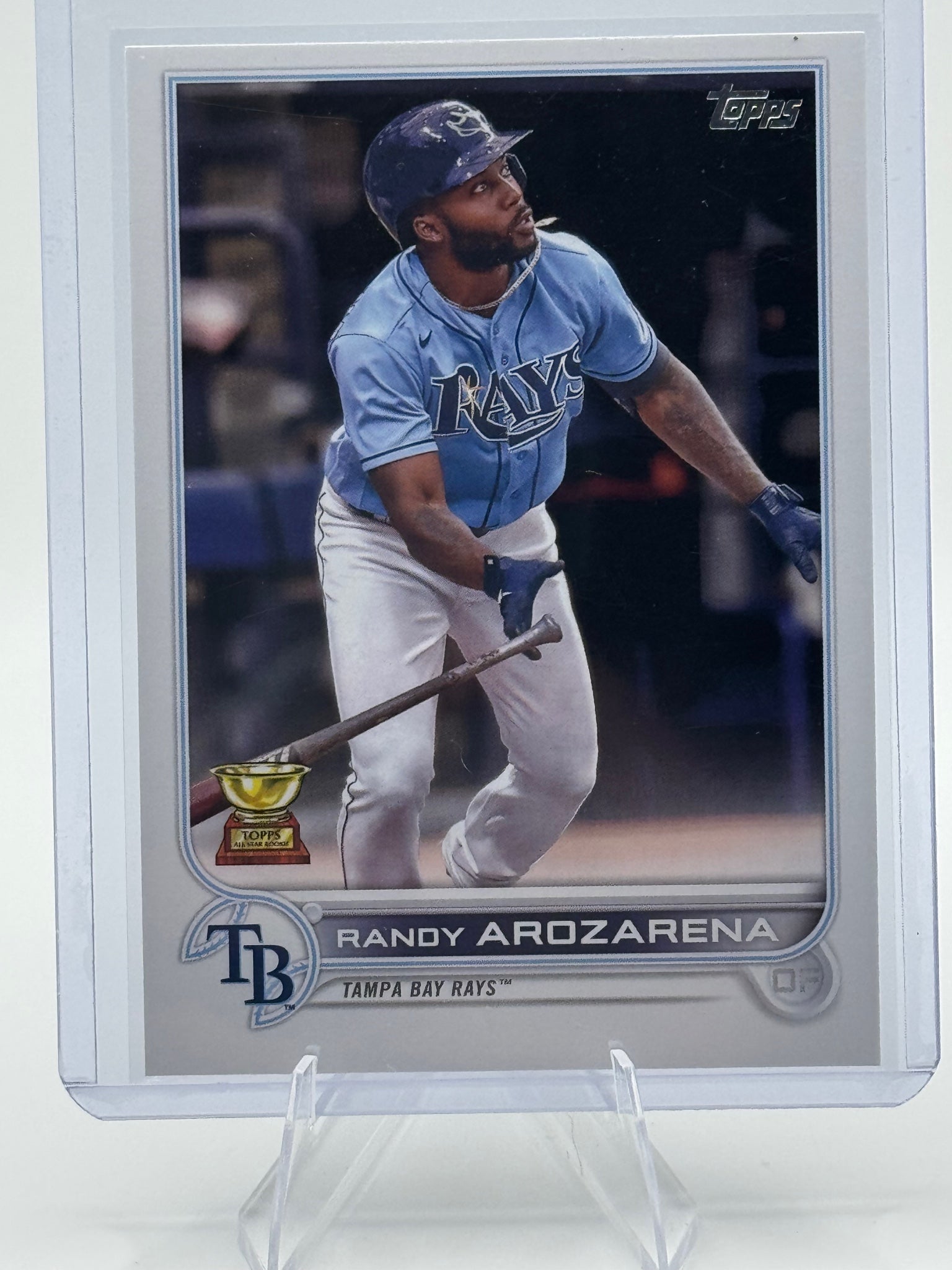 2022 Topps Randy Arozarena #196 582 Montgomery Tampa Bay Rays NM